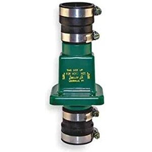 Pictured is Zoeller 30-0181 Traditional flapper style Sump Pump Check Valve 1-1/2 inch, slip x slip connectors. 